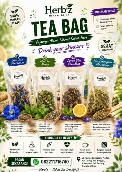 Herb'z (Herbal Fresh tea bag series)